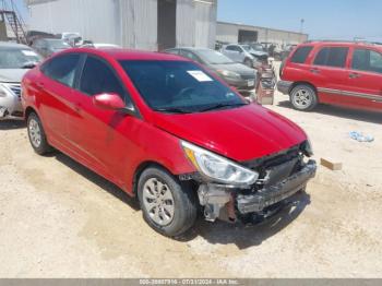  Salvage Hyundai ACCENT