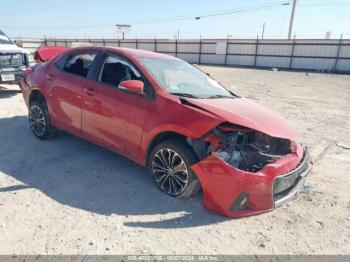  Salvage Toyota Corolla