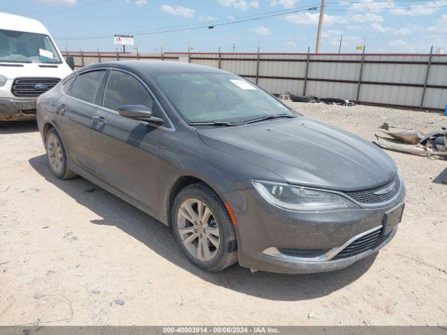  Salvage Chrysler 200