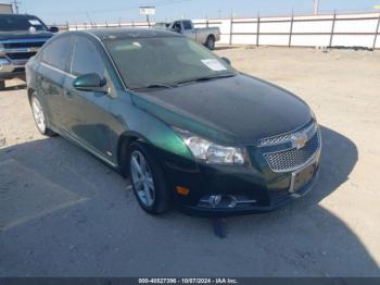  Salvage Chevrolet Cruze