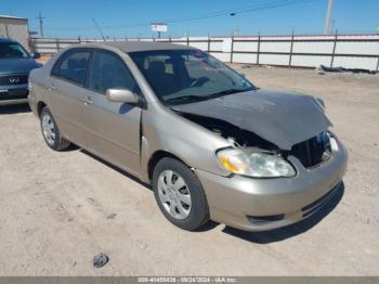  Salvage Toyota Corolla