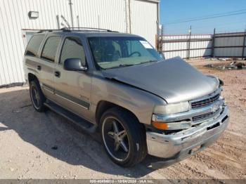  Salvage Chevrolet Tahoe