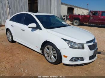  Salvage Chevrolet Cruze