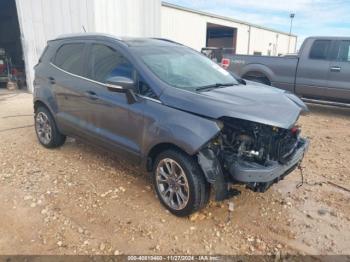  Salvage Ford EcoSport