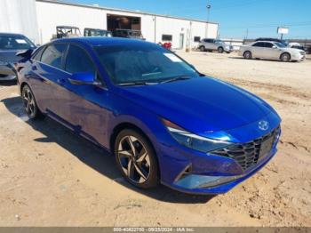  Salvage Hyundai ELANTRA