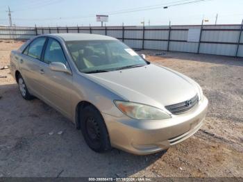  Salvage Toyota Camry