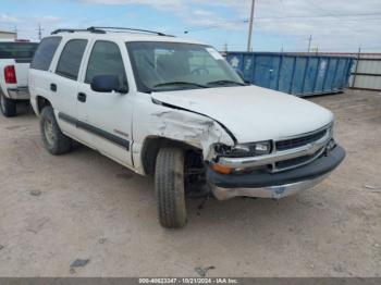  Salvage Chevrolet Tahoe