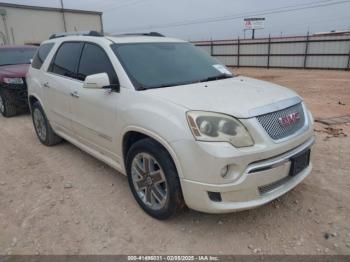  Salvage GMC Acadia