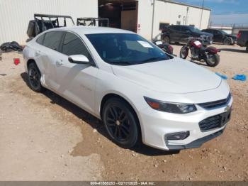  Salvage Chevrolet Malibu