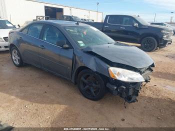  Salvage Pontiac G6