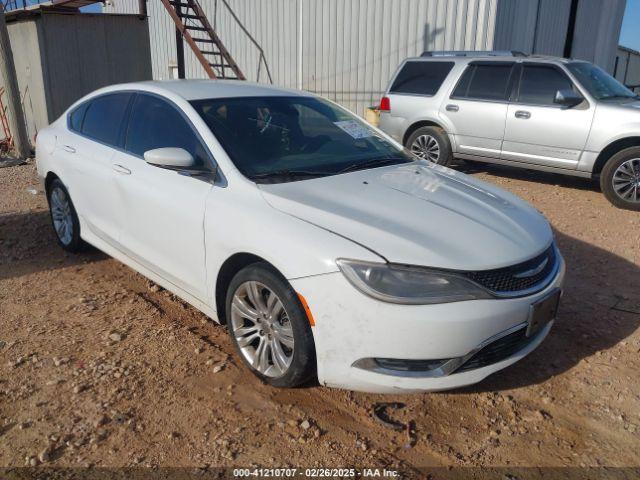  Salvage Chrysler 200