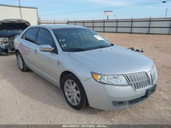  Salvage Lincoln MKZ