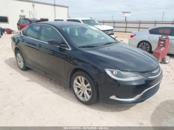  Salvage Chrysler 200