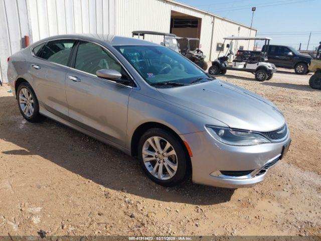  Salvage Chrysler 200