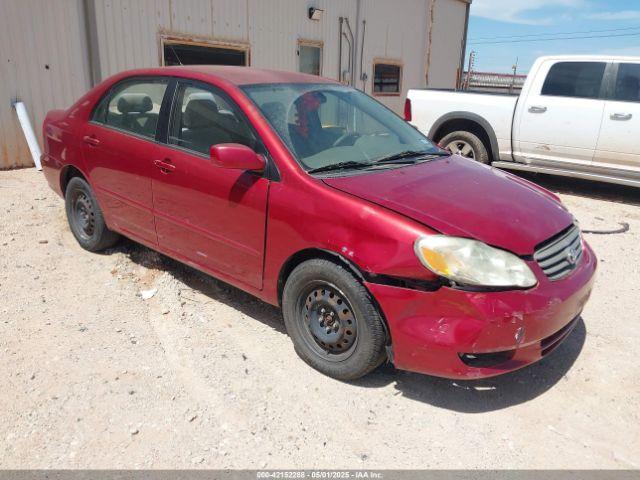  Salvage Toyota Corolla