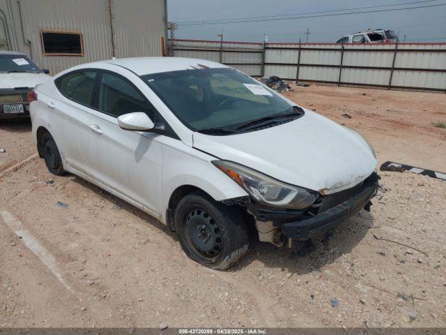  Salvage Hyundai ELANTRA