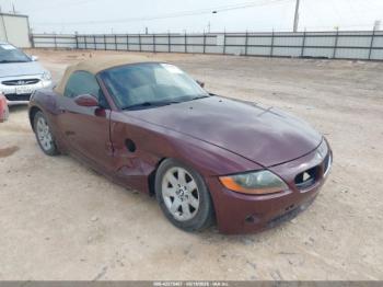  Salvage BMW Z Series