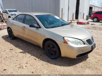  Salvage Pontiac G6