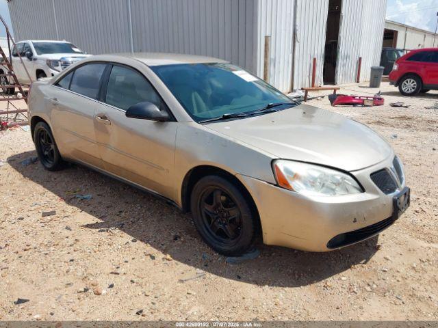  Salvage Pontiac G6