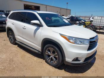  Salvage Toyota Highlander