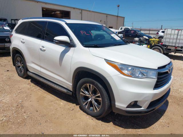  Salvage Toyota Highlander