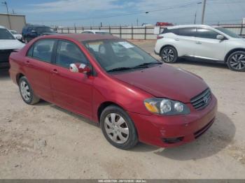  Salvage Toyota Corolla