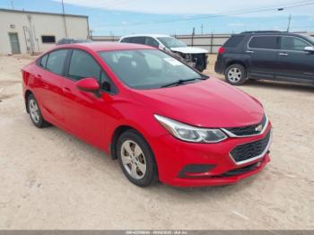  Salvage Chevrolet Cruze