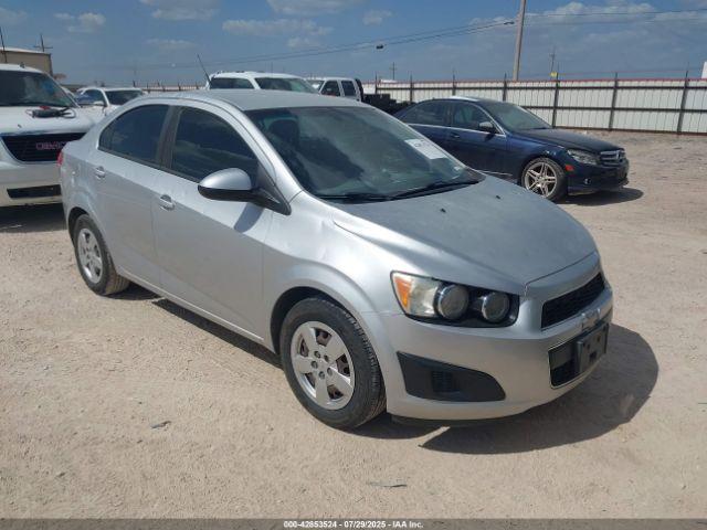  Salvage Chevrolet Sonic