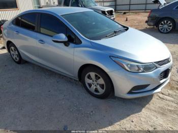  Salvage Chevrolet Cruze