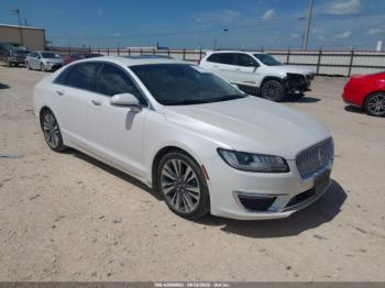  Salvage Lincoln MKZ