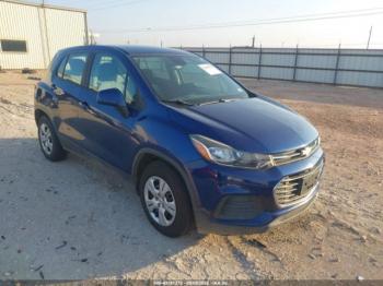  Salvage Chevrolet Trax