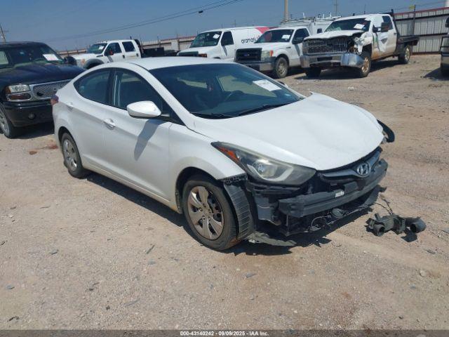  Salvage Hyundai ELANTRA