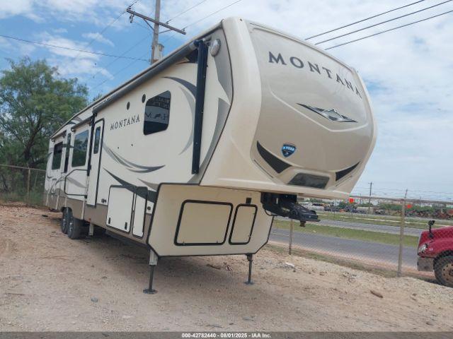  Salvage Keystone Montana 3701lk