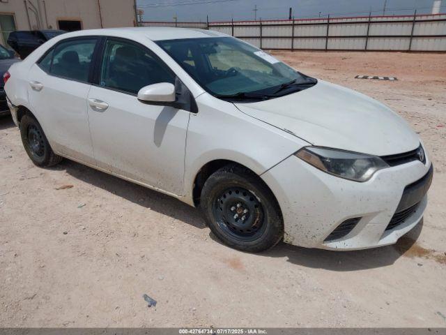  Salvage Toyota Corolla