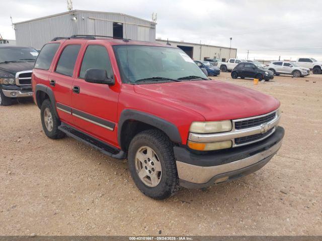  Salvage Chevrolet Tahoe