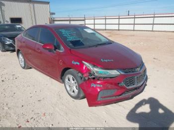  Salvage Chevrolet Cruze