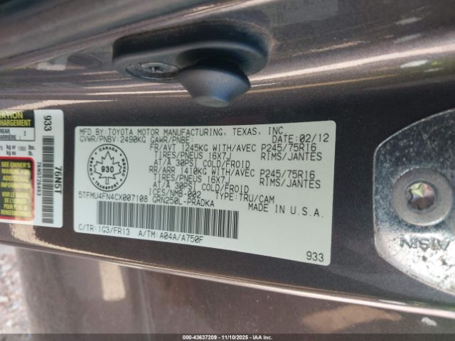 Toyota Tacoma V6 Image 5