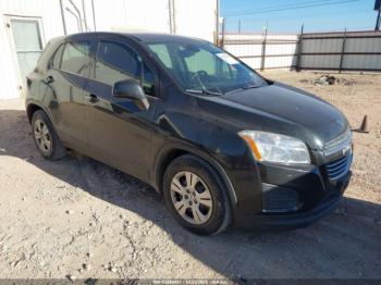  Salvage Chevrolet Trax