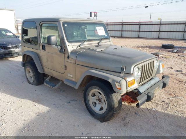  Salvage Jeep Wrangler