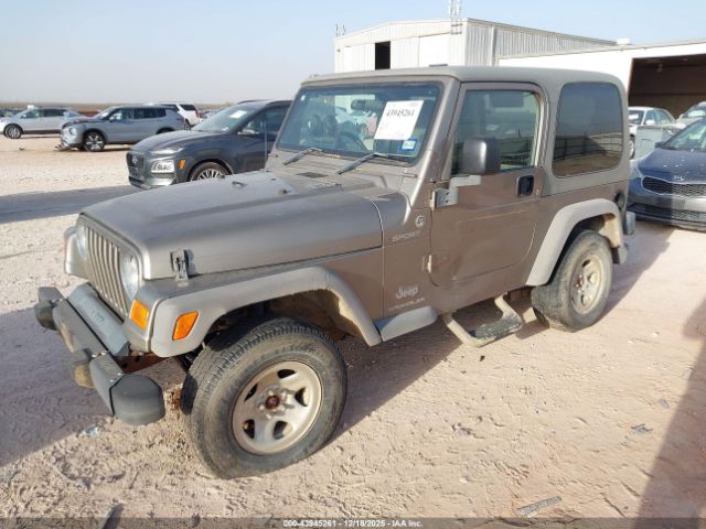 Jeep Wrangler Sport Rhd Image 15