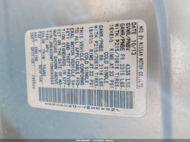 Nissan Rogue S Image 9