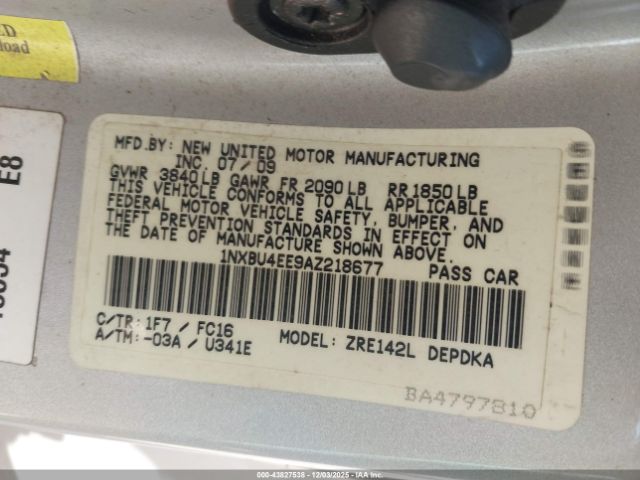 Toyota Corolla Le Image 6