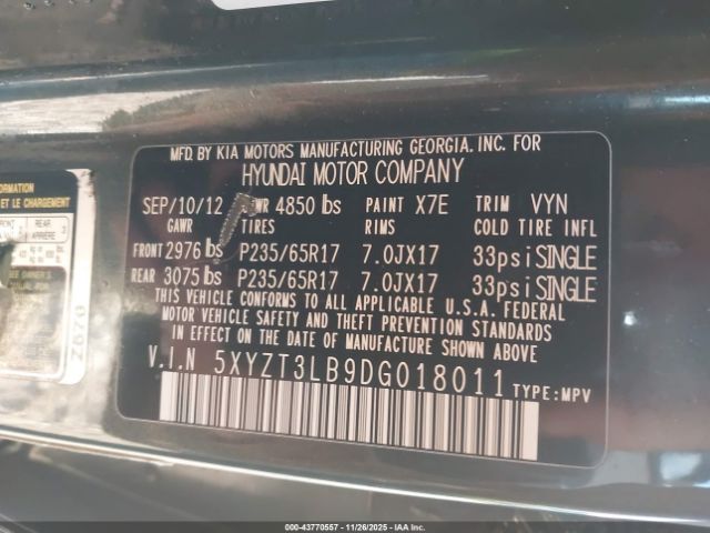 Hyundai SANTA FE Sport Image 9