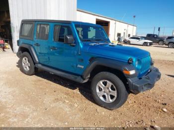  Salvage Jeep Wrangler