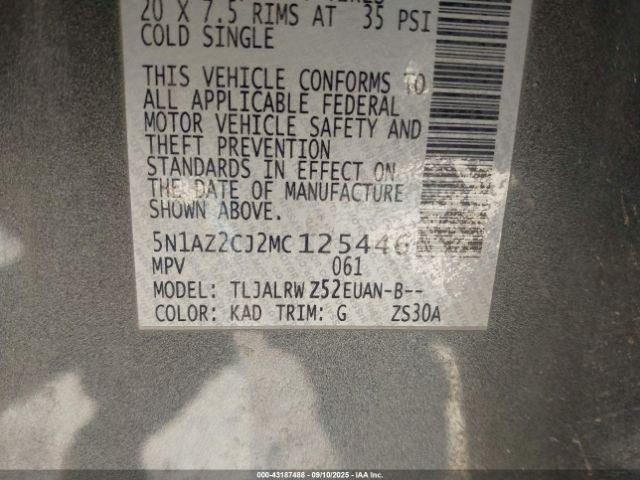 Nissan Murano Sl Fwd Image 5