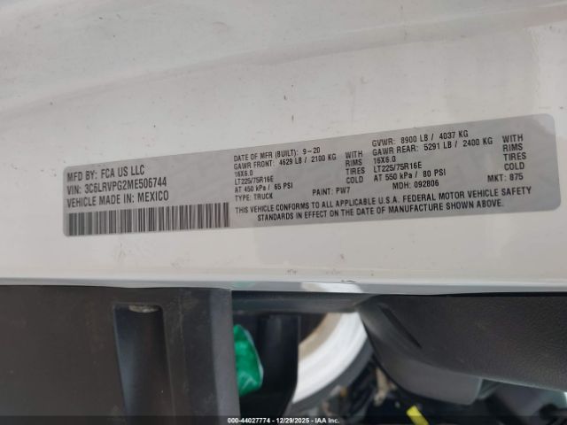 Ram Promaster Window Van High Roof 159 Wb Image 5